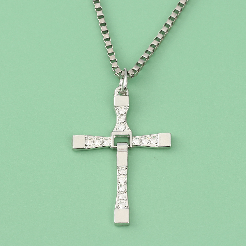 Fashion Punk Rhinestone Cross  – Men'S Fashion Accessories Bewertung und Preis