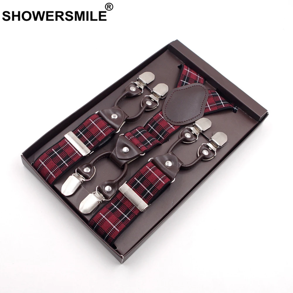 SHOWERSMILE Mens Trouser Brace – Suspenders Clip Men Bewertung und Preis