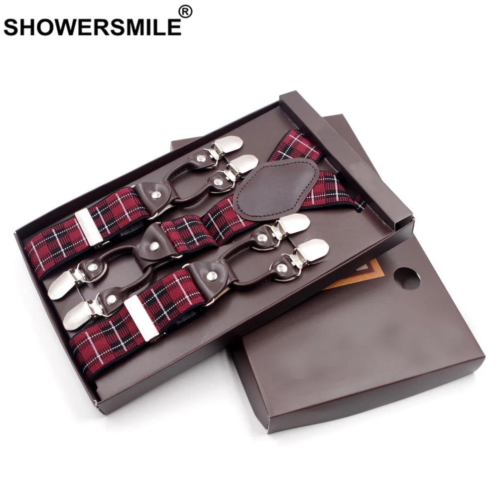 SHOWERSMILE Mens Trouser Brace – Suspenders Clip Men Bewertung und Preis