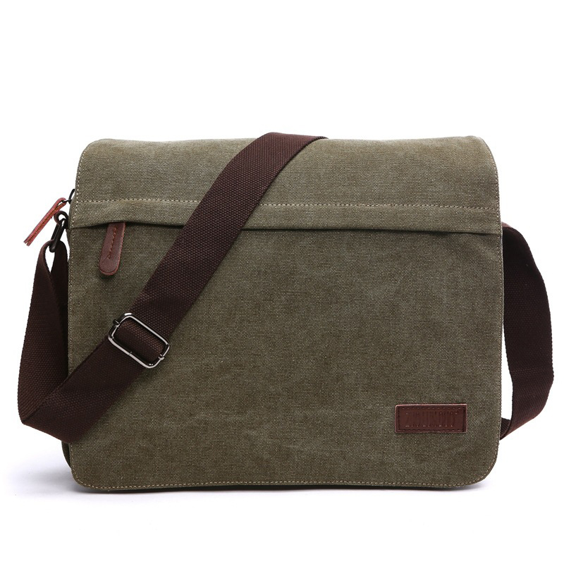 Retro Solid Canvas Shoulder Ba – Men'S Fashion Korea Bewertung und Preis