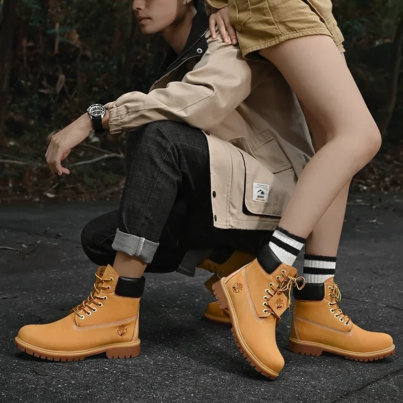 Boots Men High Top Boots High  – Men'S Fashion Loafers Bewertung und Preis