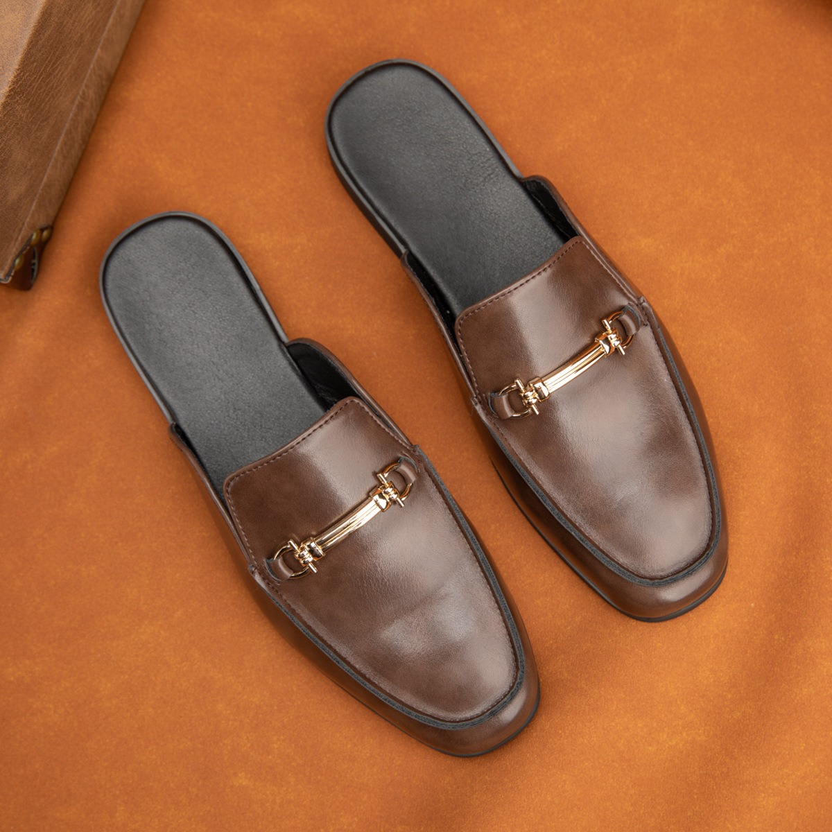 38-47mules shoes man horsebit  – Men'S Fashion Loafers Bewertung und Preis