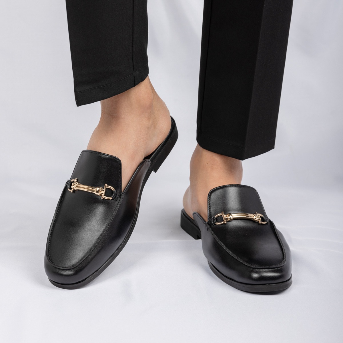 38-47mules shoes man horsebit  – Men'S Fashion Loafers Bewertung und Preis