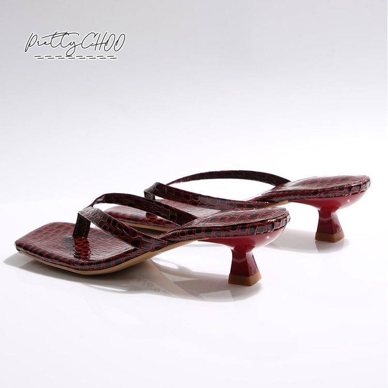 Crocodile Print Kitten Heel Fl – Men'S Fashion Shoes Bewertung und Preis